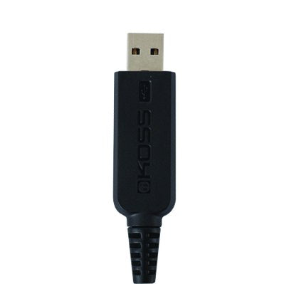 Auriculares Koss Cs100usb Con Cable, Supraaurales, Usb Tipo A, Cancelacion De Ruido, Dorado