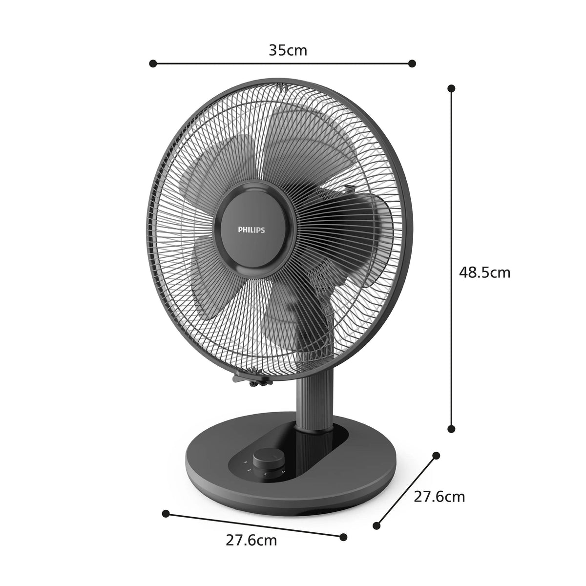 Philips Cx1030 01 Tischventilator 1000 Series