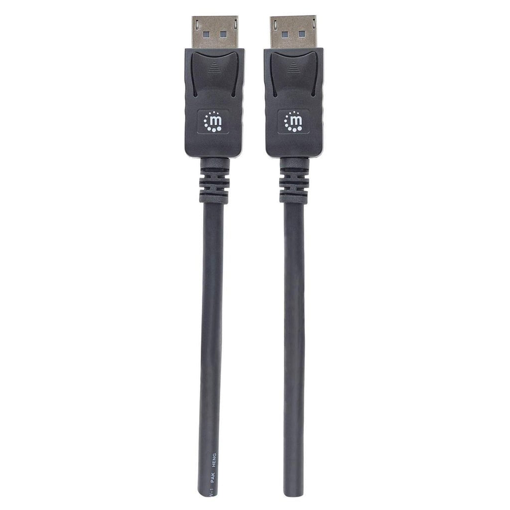 Manhattan 4k@60hz Cable Displayport 1.0m Negro