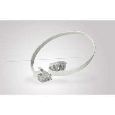 Cable De Red Cat6 Plano U Utp 3m Gris