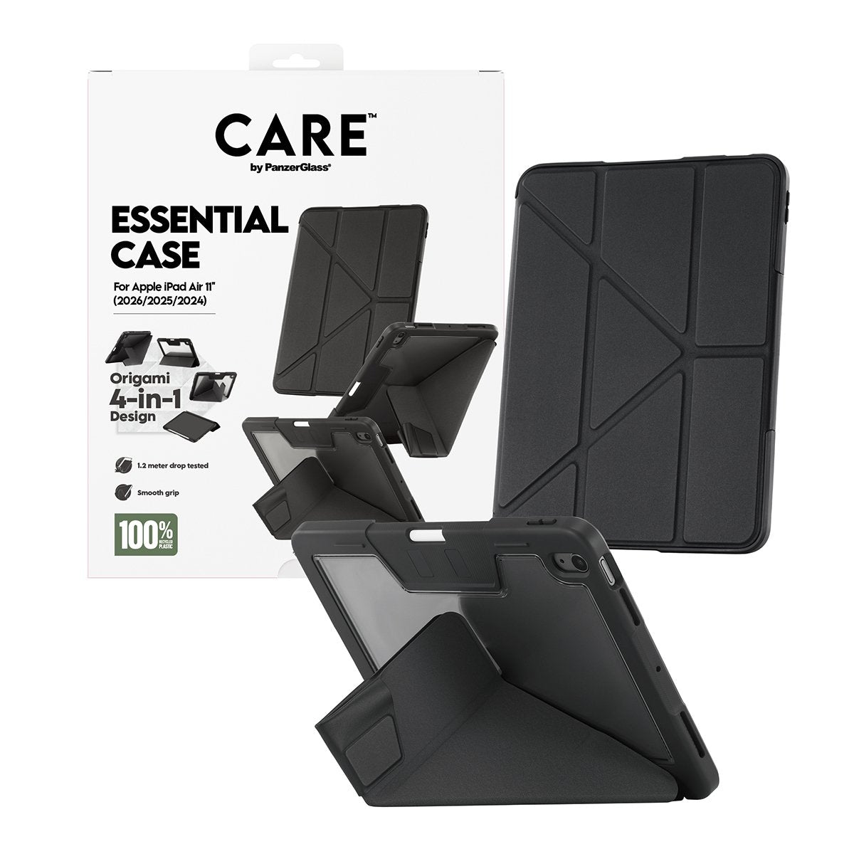 EAN 5715685030710 - PanzerGlass CARE™ by ®™ by Essential Case Black iPad Air 11" (2024-2026) funda para teléfono móvil Negro imagen 5