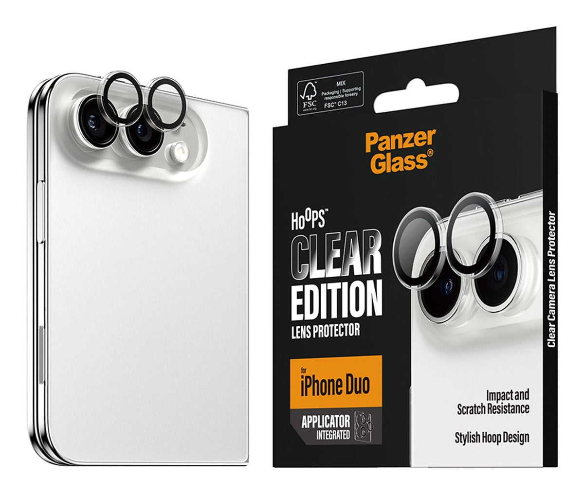 Panzerglass Hoops Camera Prot Iphone Duo Transpare