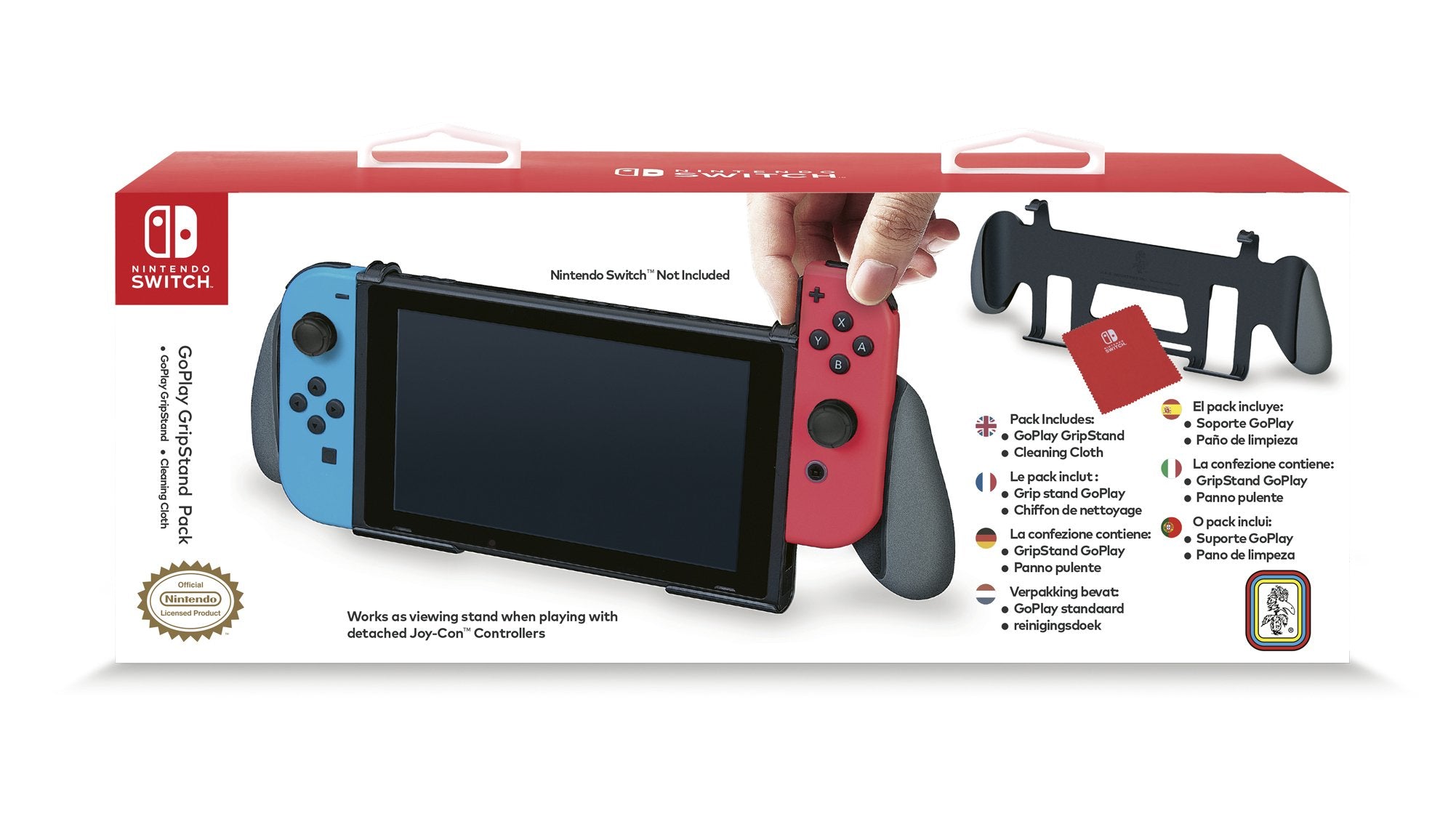 Switch Goplay Grip Stand - Official Nintendo