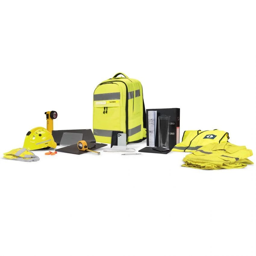 EAN 7640186417587 - DICOTA Hi-Vis mochila Amarillo Tereftalato de polietileno (PET), Termoplástico de poliuretano (TPU) imagen 12