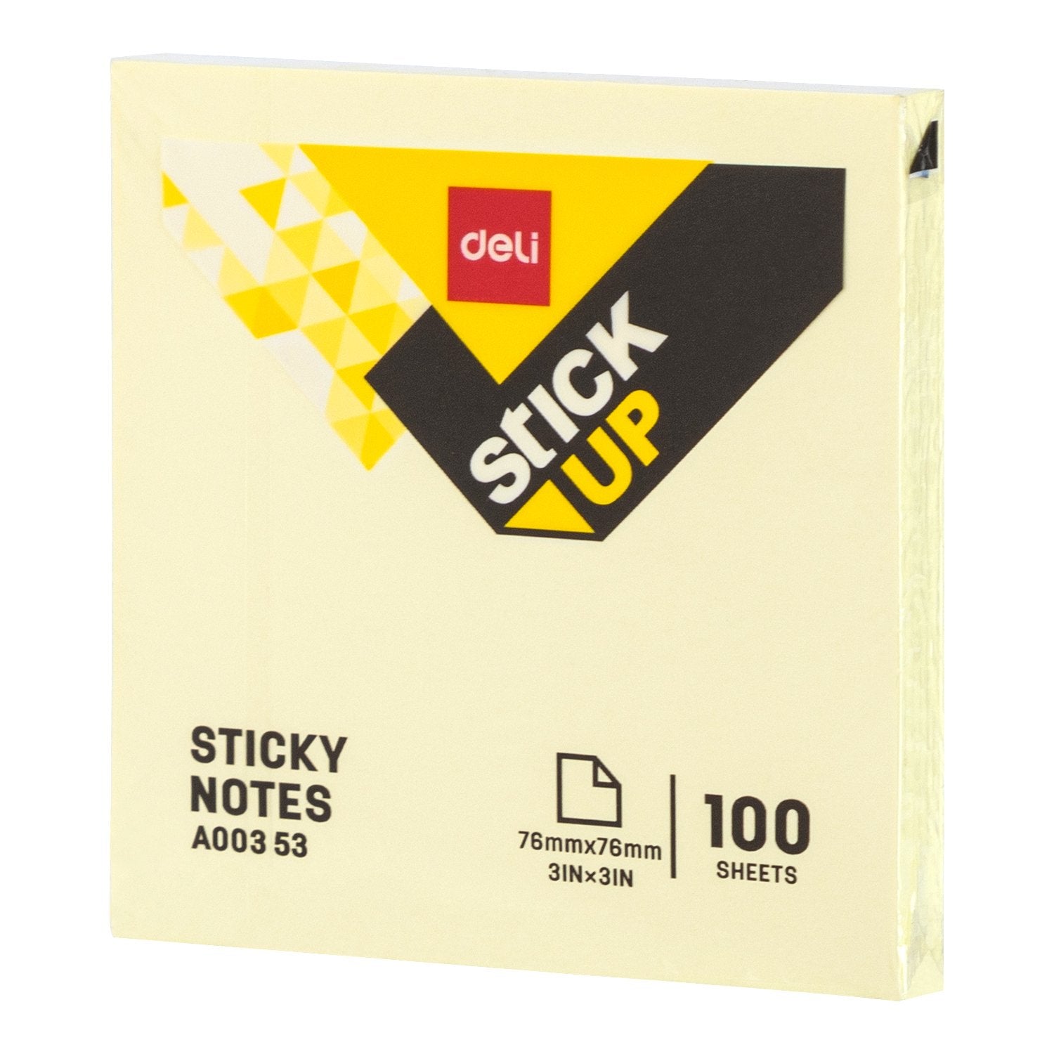 Deli Bloc Notas Adhesivas 100h 76x76mm Amarillo