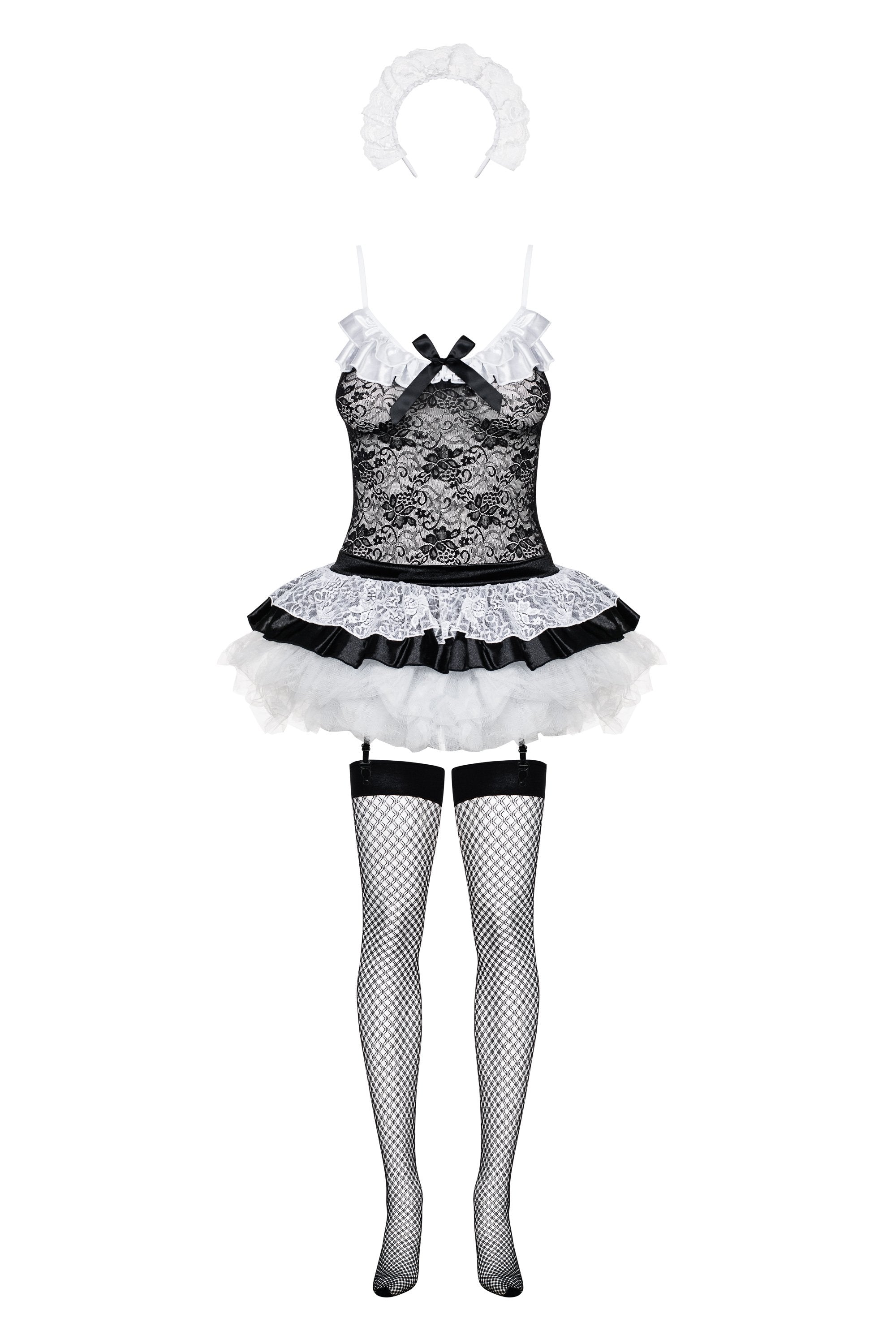Disfraz De Sirvienta 5 Piezas Talla (Interno):S/M