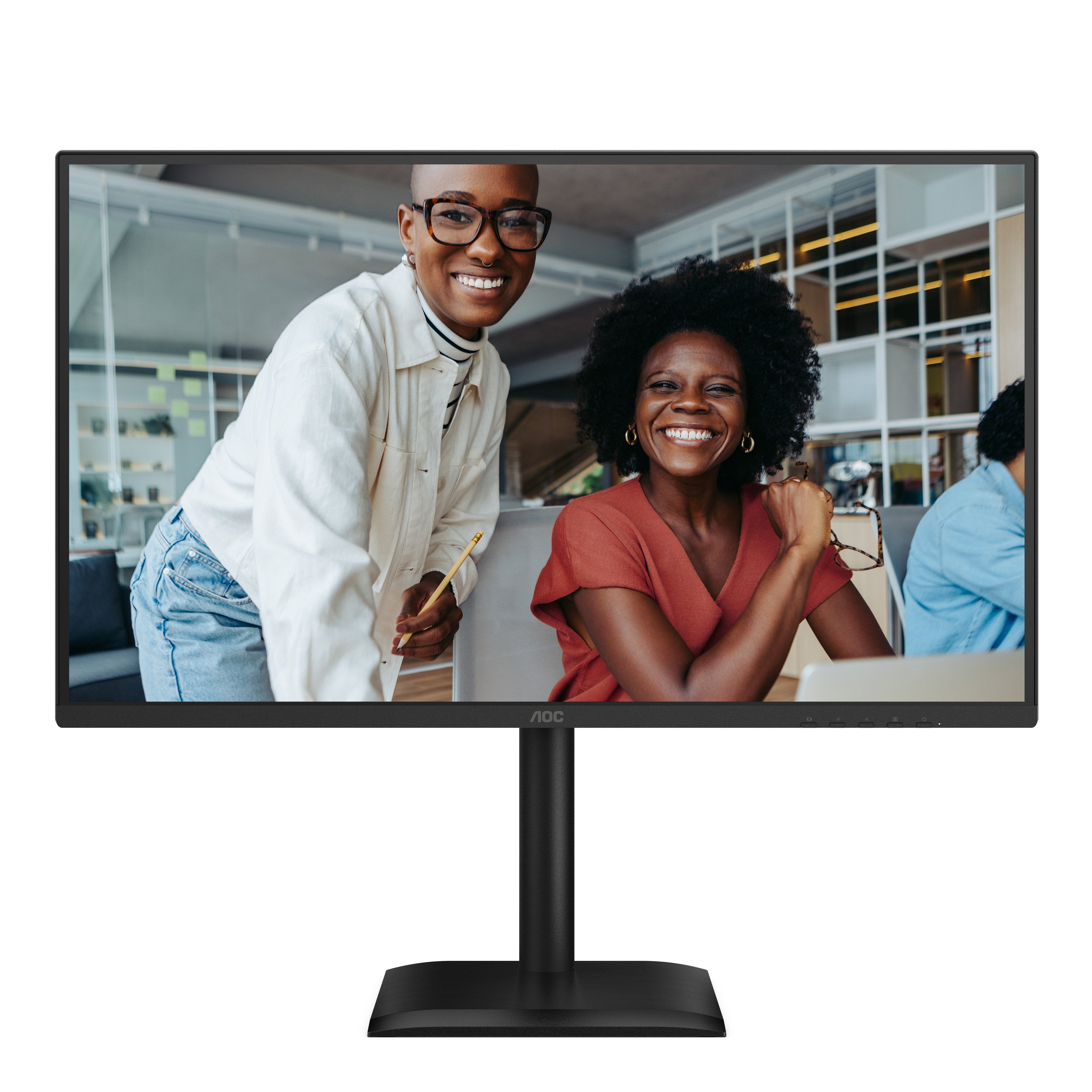 Monitor Aoc 27e4u 27" 1920 X 1080 Pixeles Full Hd Led Negro