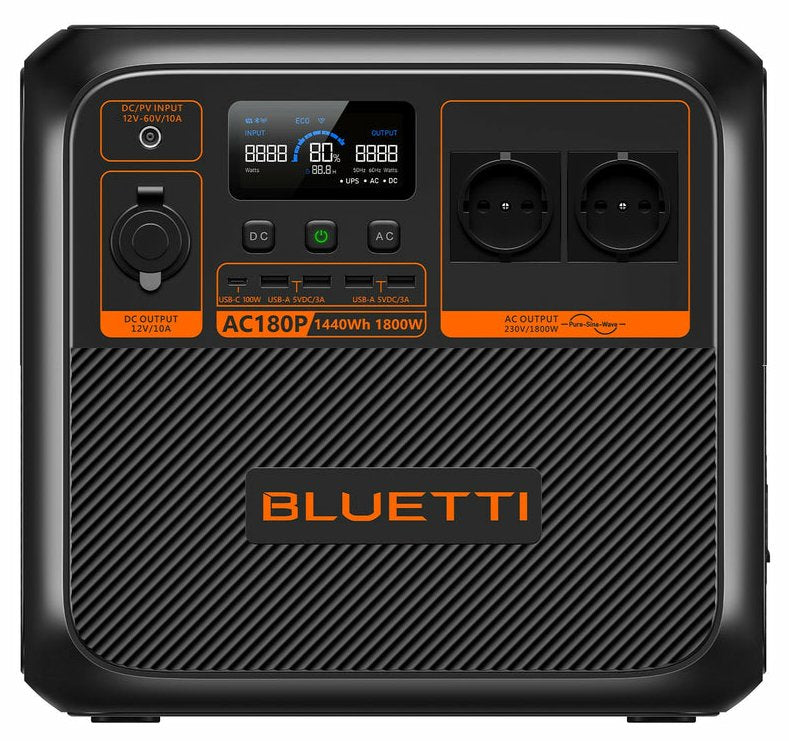 Bluetti Poweroak Ac180p - Portable Power Station