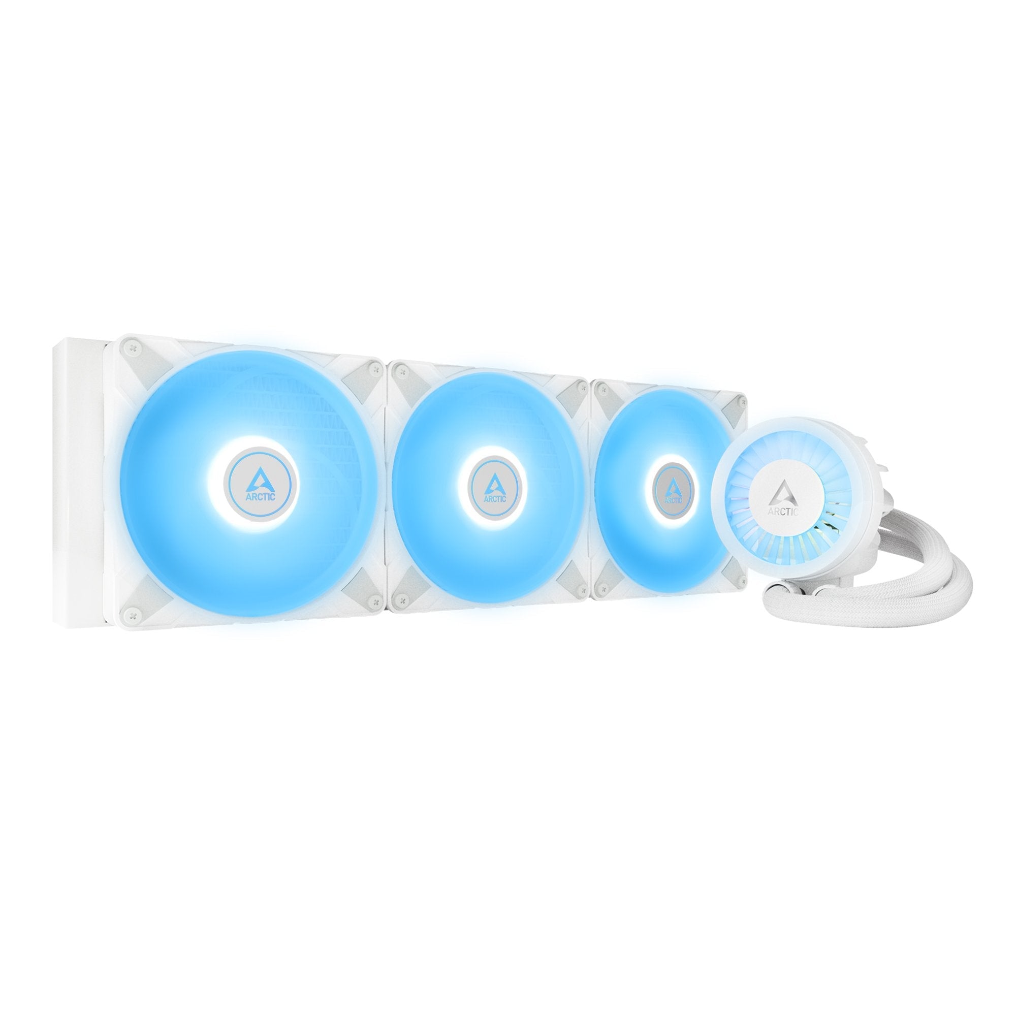 Refrigeración Arctic Liquid Freezer Iii 420 A-Rgb Por Agua Blanco Acfre00153a