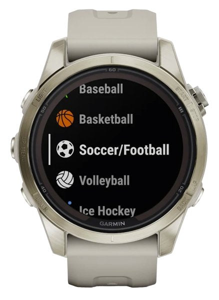 Garmin Fenix 7spro Sapphire Solar -42mm - Light Sand Soft Go