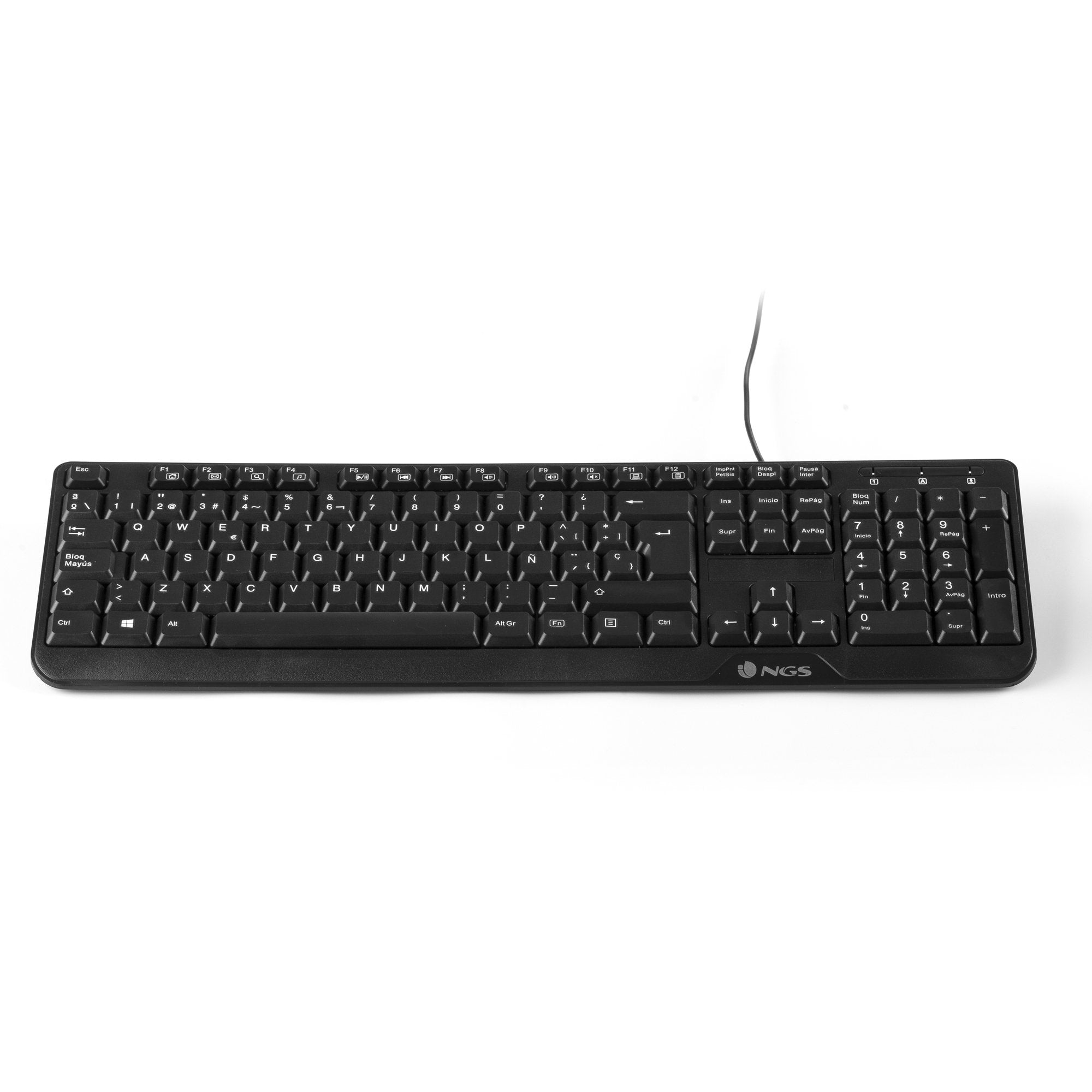 EAN 8435430609721 - NGS Cocoa Kit, AZERTY, FR teclado Ratón incluido Universal USB Francés Negro imagen 4