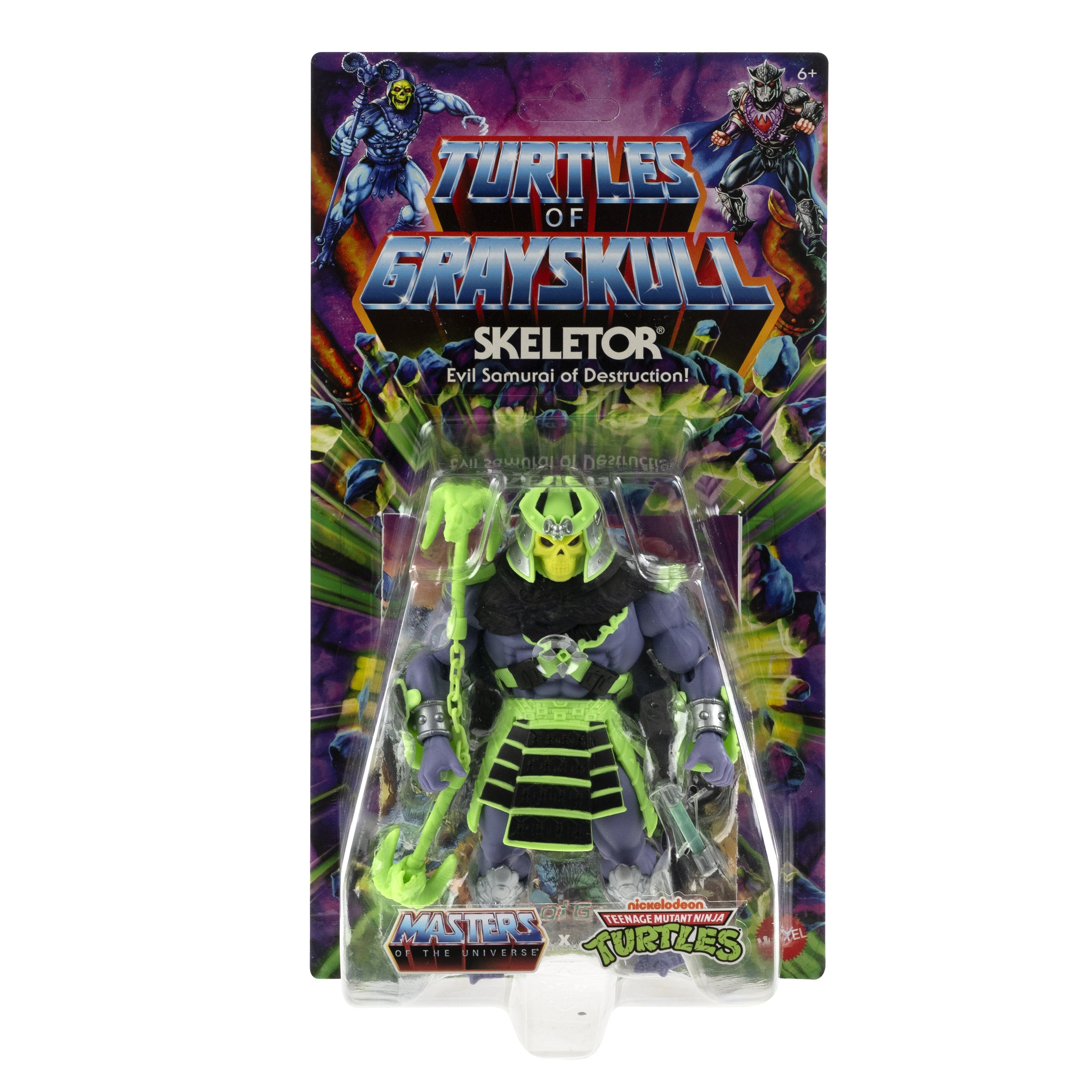 EAN 0194735190218 - Masters of the Universe Origins Turtles Grayskull Skeletor imagen 7