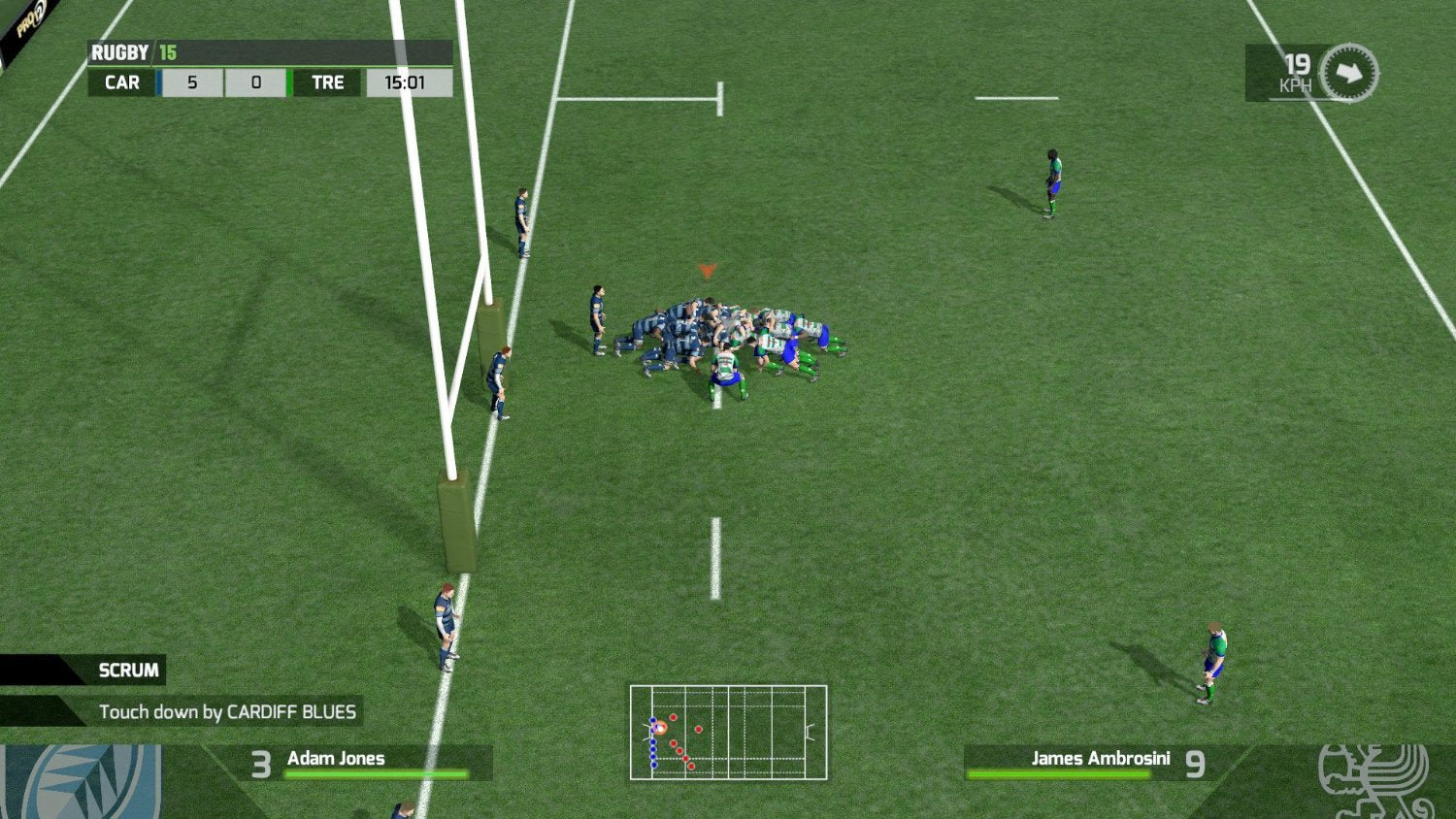 EAN 3499550330106 - BANDAI NAMCO Entertainment Rugby 15, Xbox One Estándar Italiano imagen 4