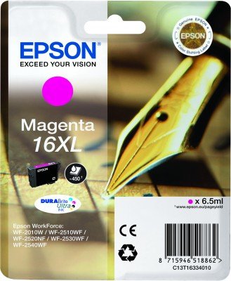 Epson Tinta Magenta Durabrite Ultra Ink - Nº16xl