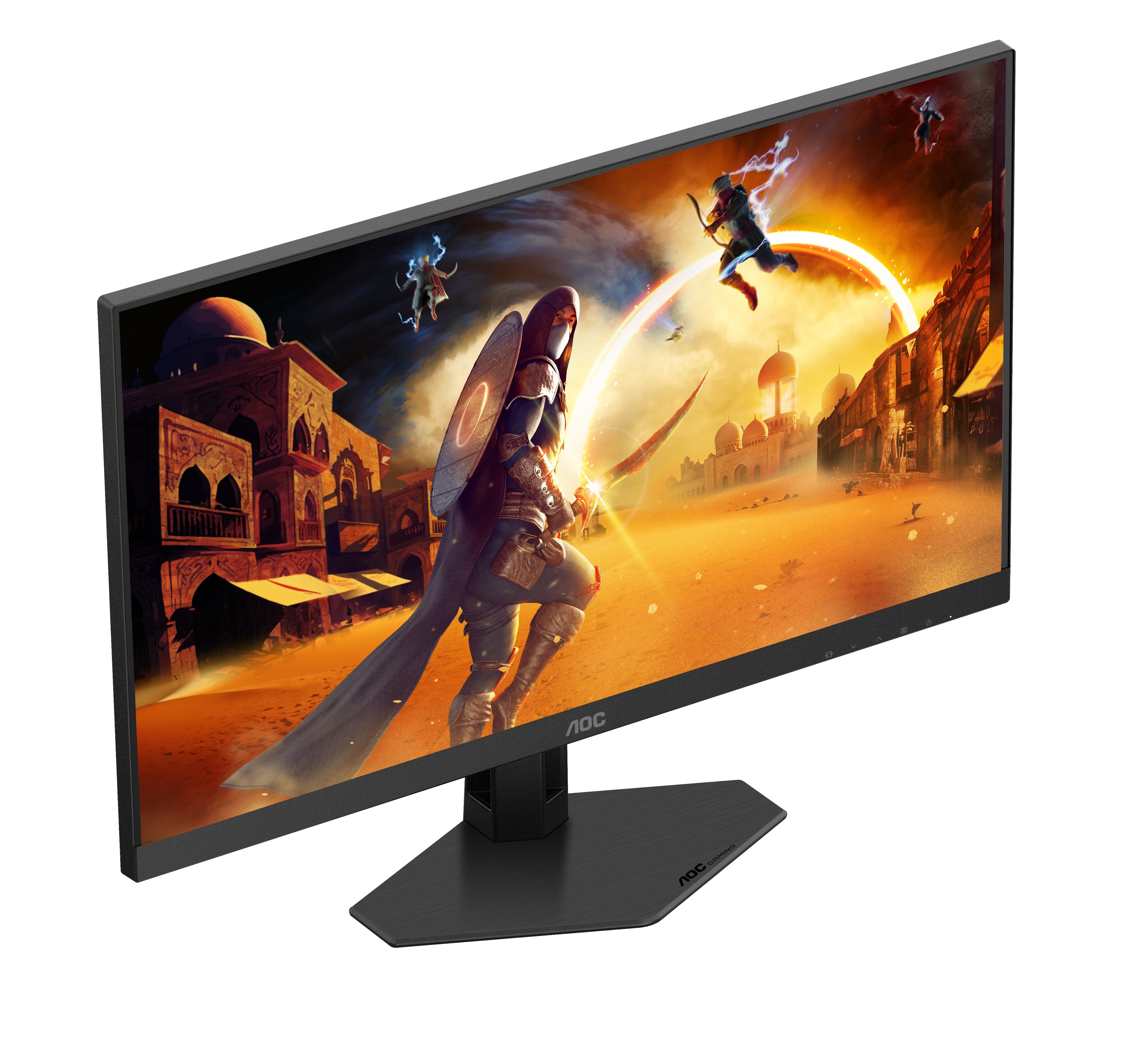 Aoc Gaming 27g4zrep G4 Series Monitor Led Gaming 27" 1920 X 1080 Full Hd @ 240 Hz Fast Ips 300 Cd/M² 1000:1 Hdr10 0.3 Ms 2xhdmi Displayport Negro Rojo