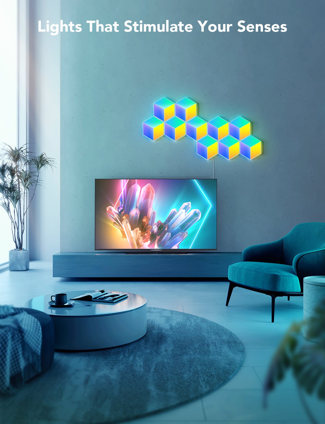 EAN 6974316992158 - Govee Glide Hexa Pro Luz de pared inteligente Wi-Fi/Bluetooth 72 W imagen 2