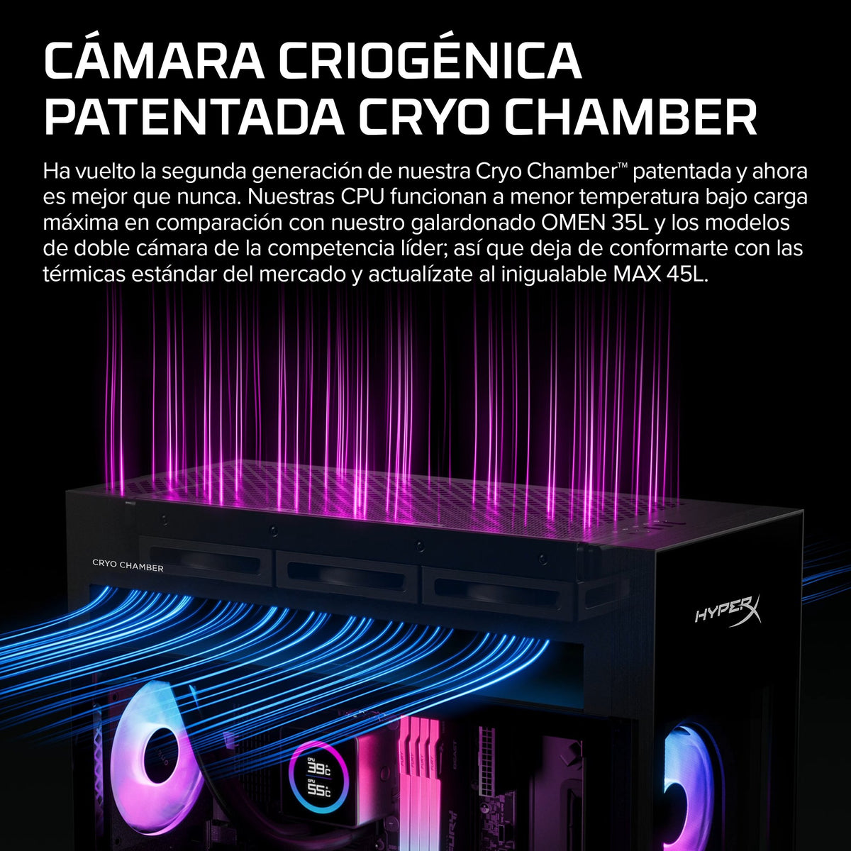 EAN 821844753033 - HP HyperX OMEN MAX 45L Gaming Desktop GT24-0001ns PC Intel Core Ultra 7 32 GB DDR5-SDRAM NVIDIA GeForce RT imagen 6