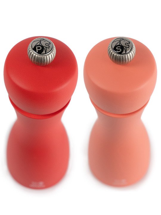 Peugeot Tahiti Pfeffer-/ Salz Mühlensset 2 Stk 15 Cm In Rot