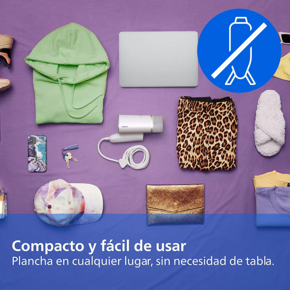 EAN 8710103970934 - Philips 3000 series STH3020/10 vaporizador para ropa Vaporizador manual de prendas 0,12 L 1000 W Blanco imagen 16