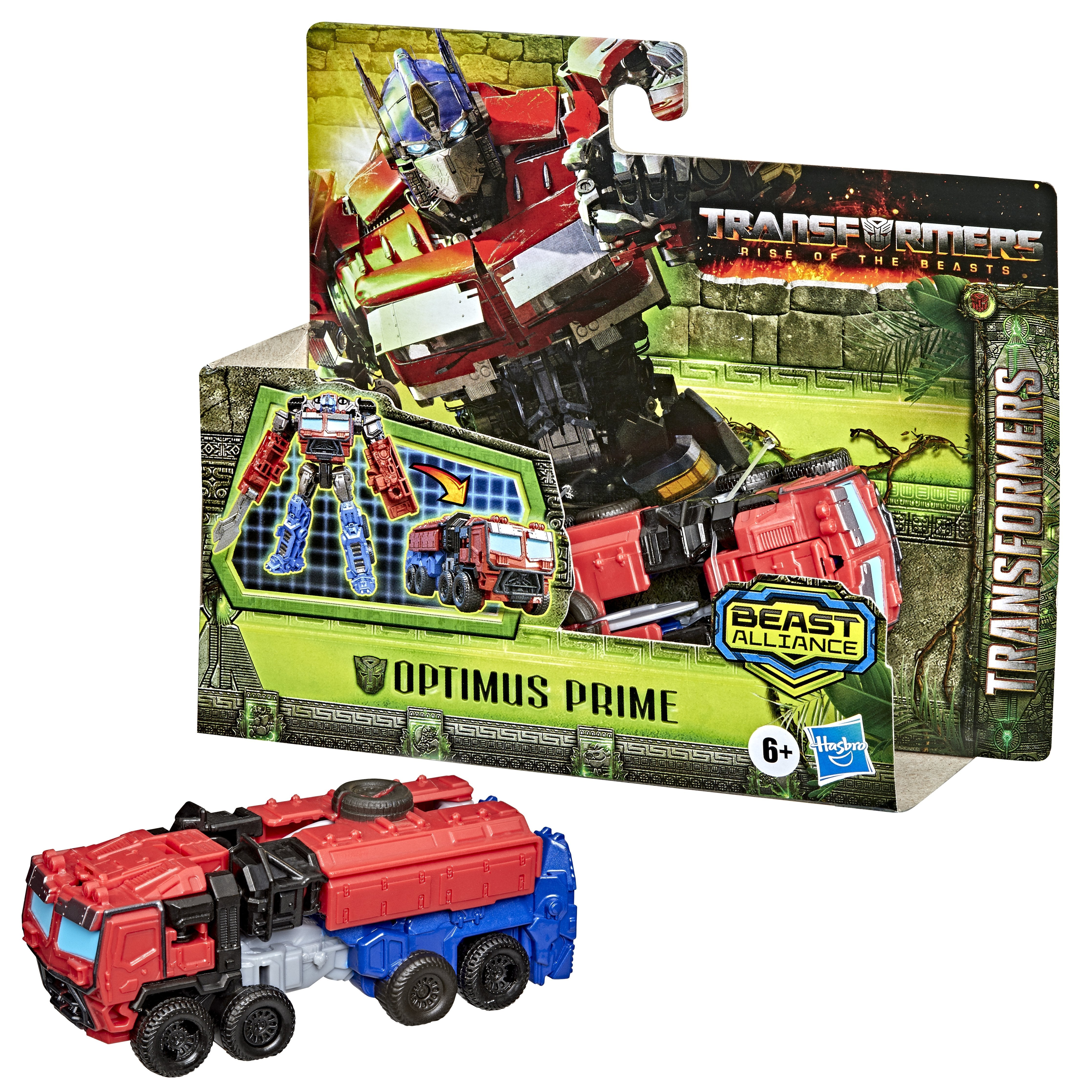 Hasbro Transformers: Rise Of The Beasts Battle Changers Optimus Prime Mini-Figura De Juego