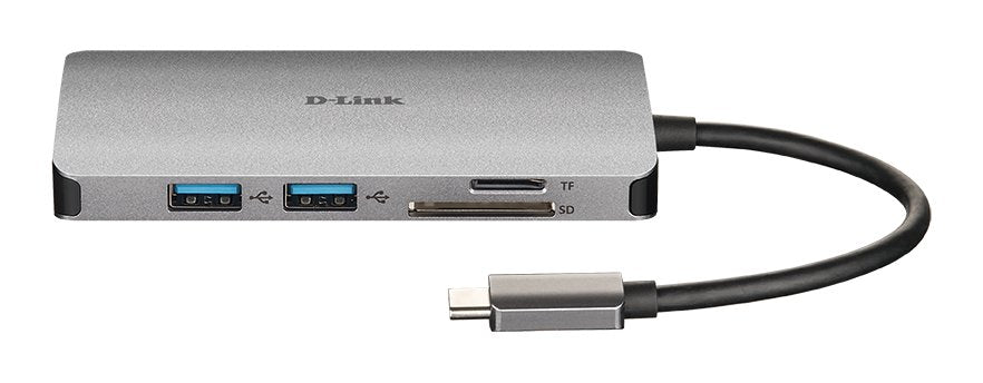 EAN 0790069450471 - D-Link DUB-M810 base para portátil y replicador de puertos Alámbrico USB 3.2 Gen 1 (3.1 Gen 1) Type-C Alu imagen 3