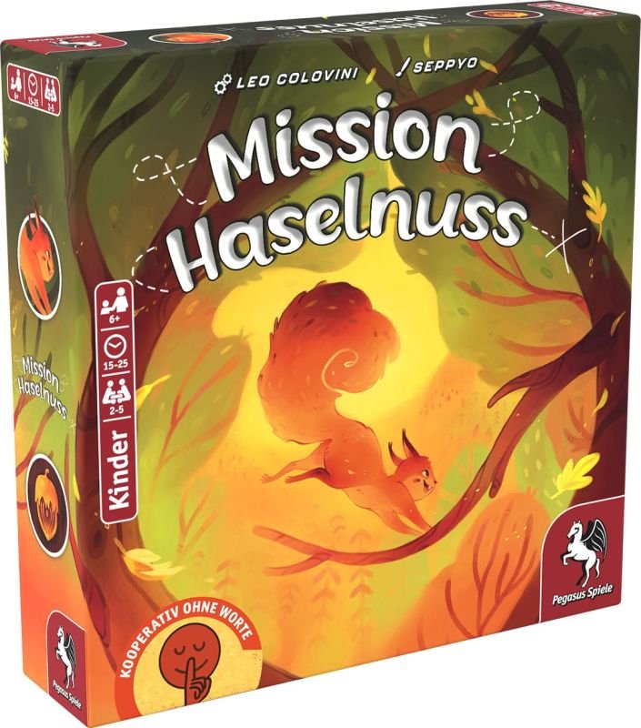 EAN 4250231741739 - Pegasus Mission Haselnuss 25 min Juego de mesa Familia imagen 1