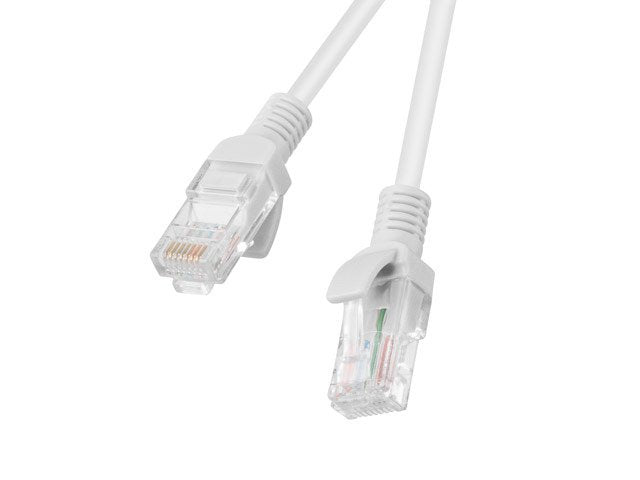 (Pack 10) Lanberg Cable De Red Cat.5e Utp 1m Fluke Passed Gris