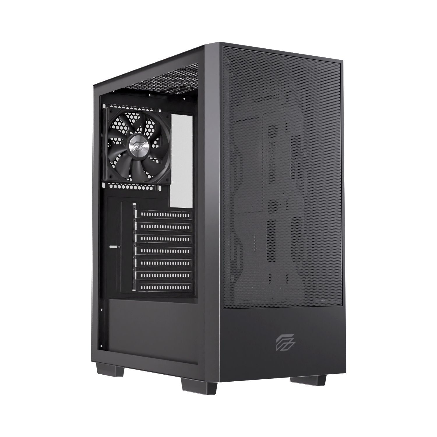 Caja Atx Semitorre Einarex P100 Core Negra Excs-Pl-100c-B