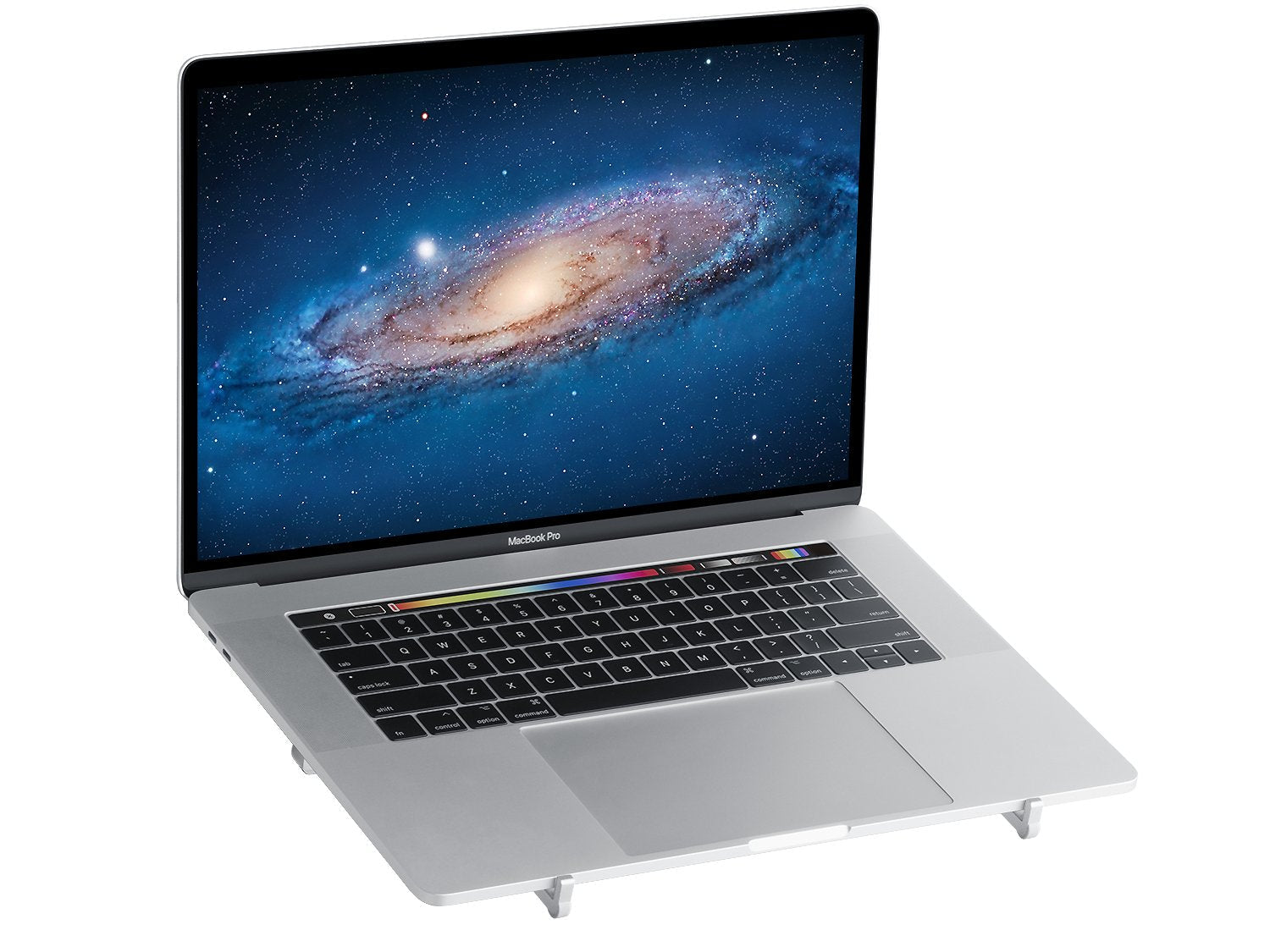 Mbar Pro Foldable Laptop Stand Silver