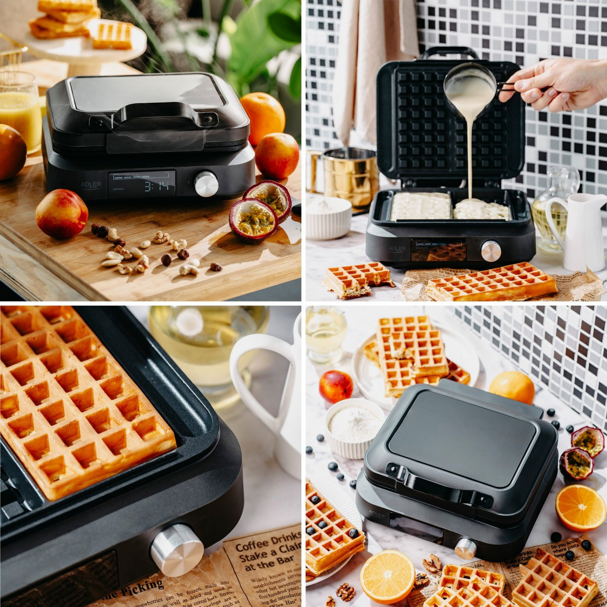 EAN 5905575907639 - Adler 2 barquillo(s) 1500 W Negro imagen 16