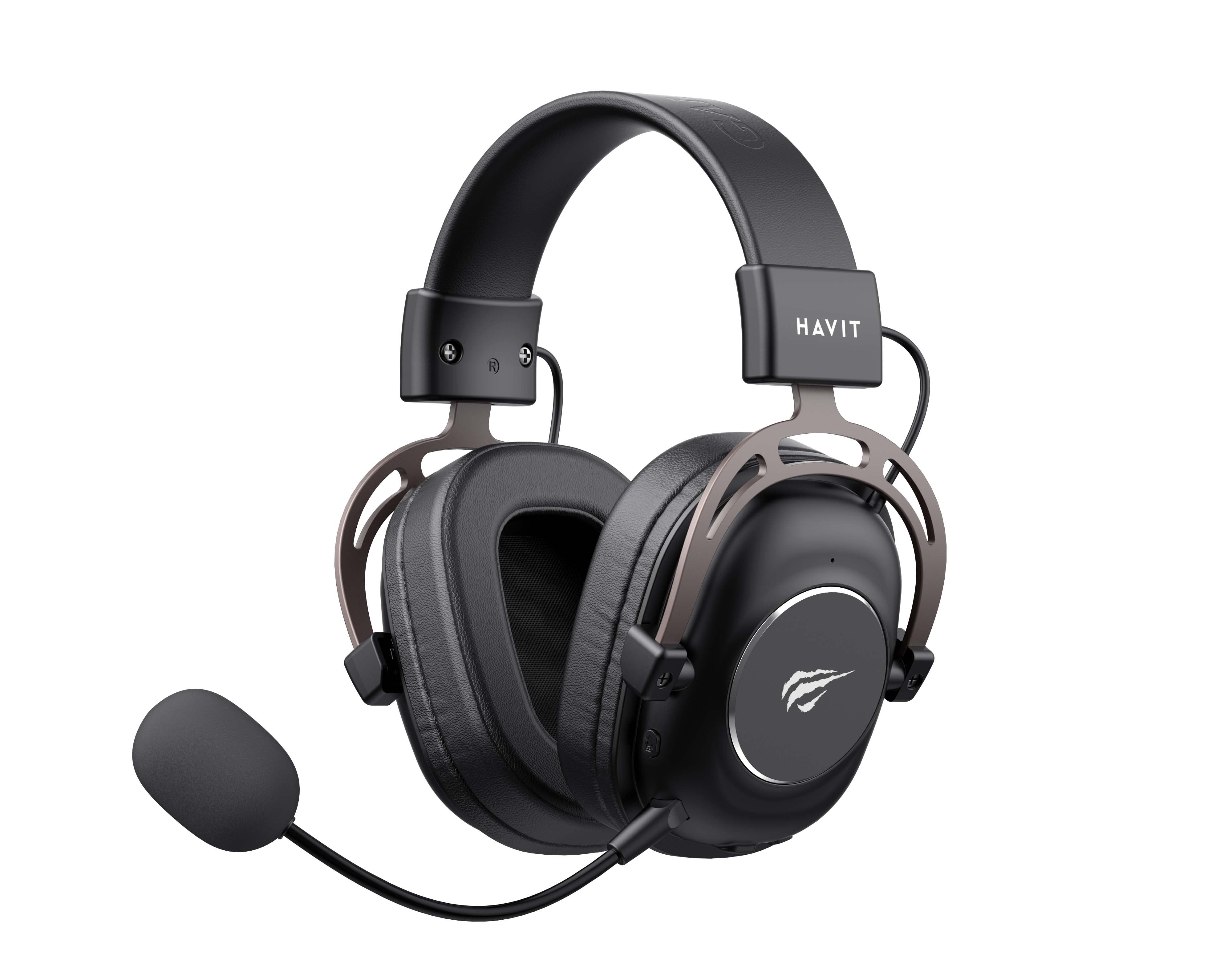 EAN 6939119079819 - Havit H2002YG (Black and ochre) Auriculares Inalámbrico y alámbrico Diadema Juego Bluetooth Negro, Ocre imagen 1