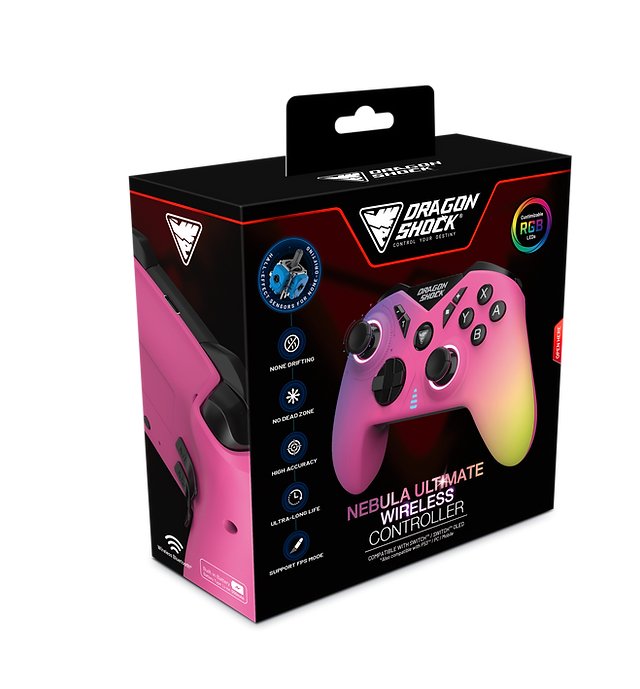 EAN 5425025593903 - Dragonshock Nebula Ultimate Multicolor Bluetooth Gamepad Nintendo Switch imagen 8