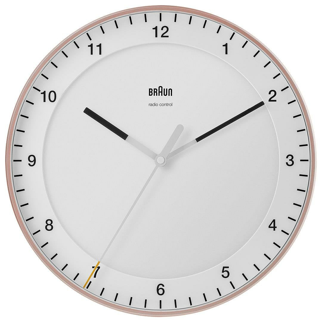 EAN 4007218671103 - Braun BC17PW-DCF reloj de mesa o pared Reloj analógico Alrededor Rosa imagen 1