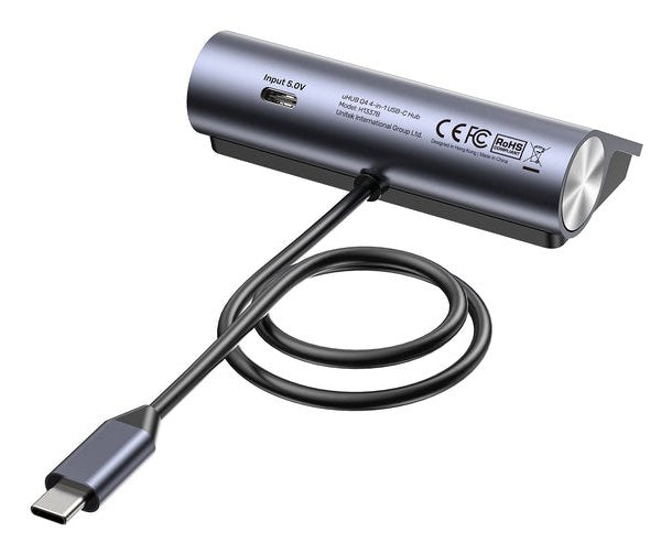 Unitek H1337bgy01 Hub 4in1 Usb-C With 4x Usb-A