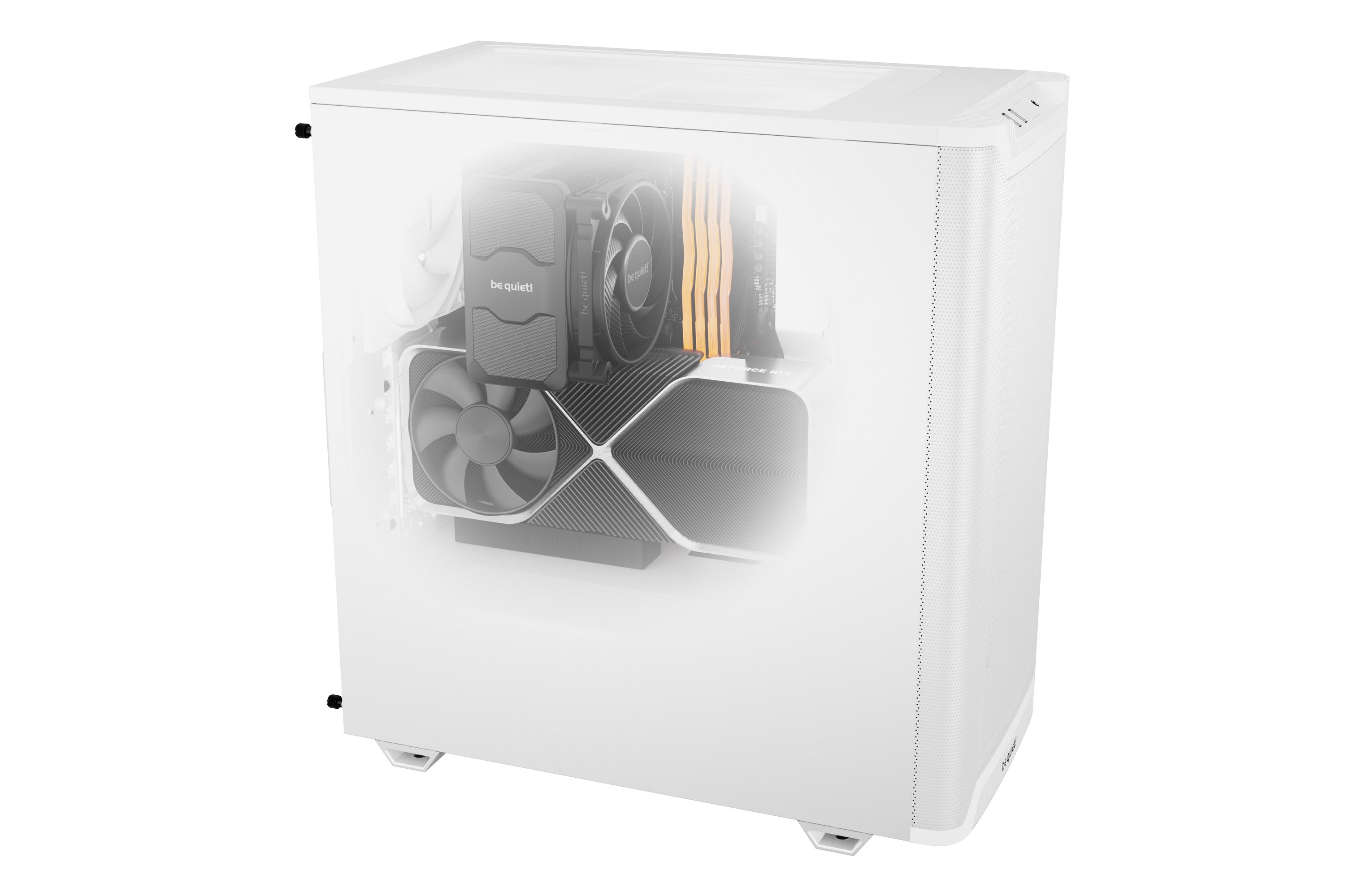 EAN 4260052191811 - be quiet! PURE BASE 501 Airflow White Midi Tower Blanco imagen 5