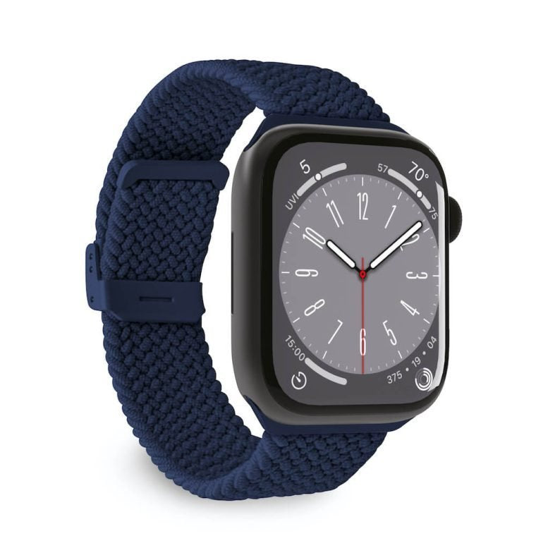 Puro Loop Band - Pleciony Pasek Do Apple Watch 42/44/45/49 Mm (Granatowy)