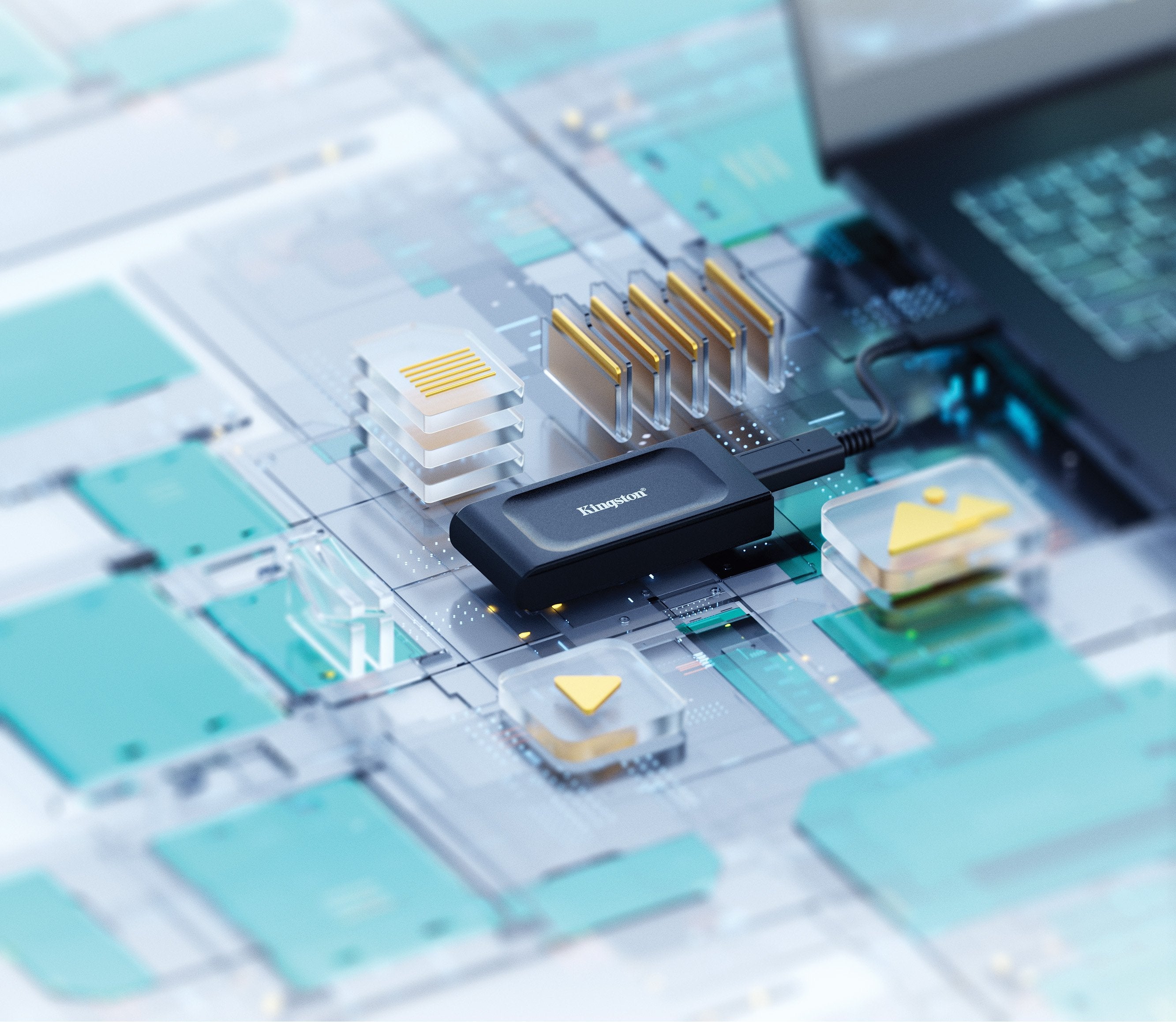 EAN 0740617338515 - Kingston Technology XS1000 USB Tipo C 3.2 Gen 2 (3.1 Gen 2) Negro imagen 10