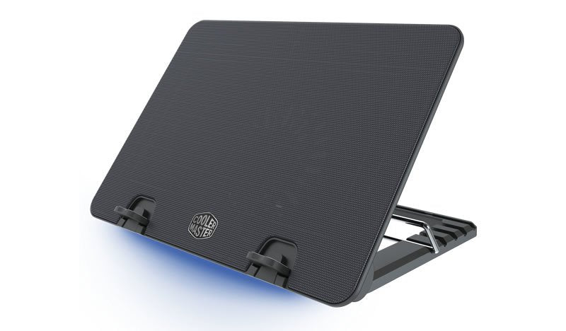 Coolermaster Base Refrigeradora Port. Ergostand Iv Negro/1 Ventilador/4xusb 2.0/1 Micro Usb/17 R9-Nbs-E42k-Gp