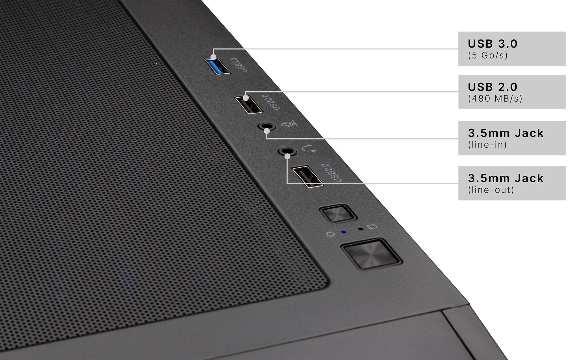 EAN 4046373906699 - CAPTIVA PC Ultimate Gaming R90-669 (Ryzen 7 9800X3D/RTX5090 32GB GDDR7/SSD 2TB/64GB/WLAN/Windows 11 Home imagen 7