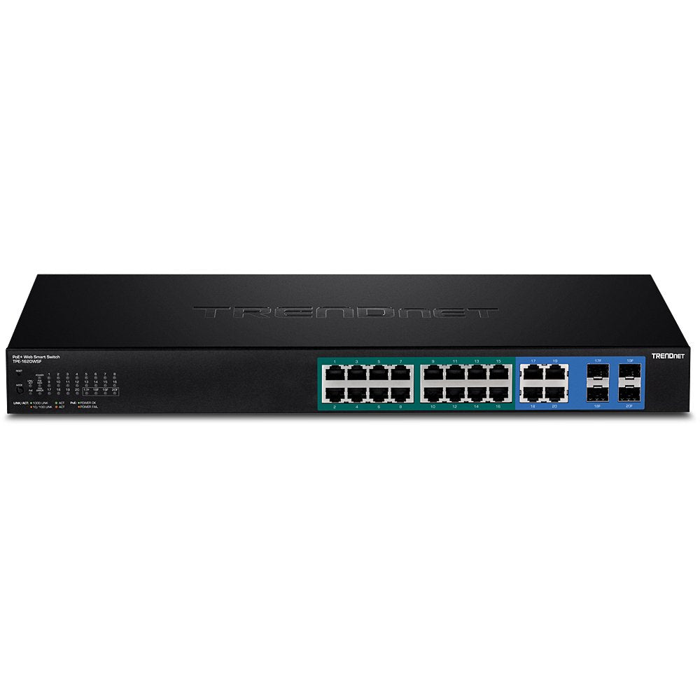 EAN 0710931161571 - Trendnet TPE-1620WSF switch Gestionado L2/L3 Gigabit Ethernet (10/100/1000) Energía sobre Ethernet (PoE) imagen 2
