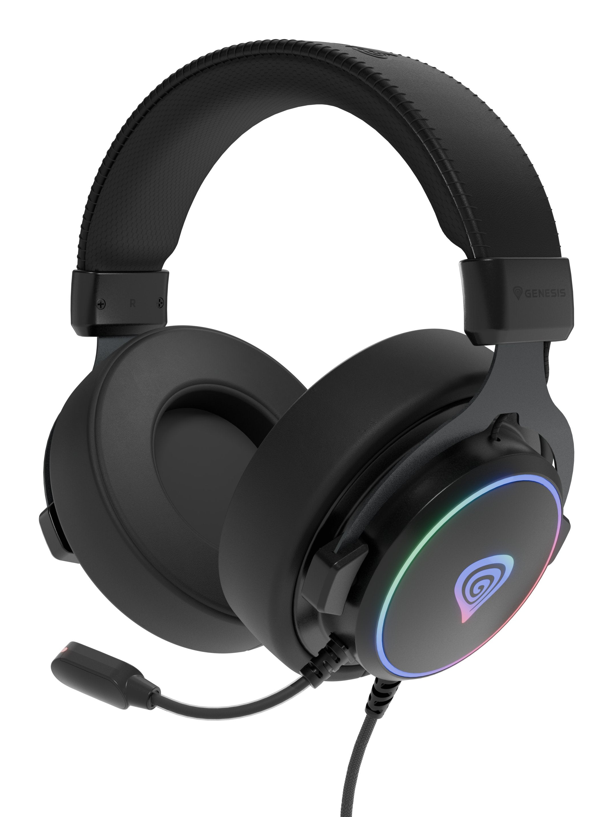 Auriculares Gaming Genesis 7.1 Usb Neon 764 Rgb Negro