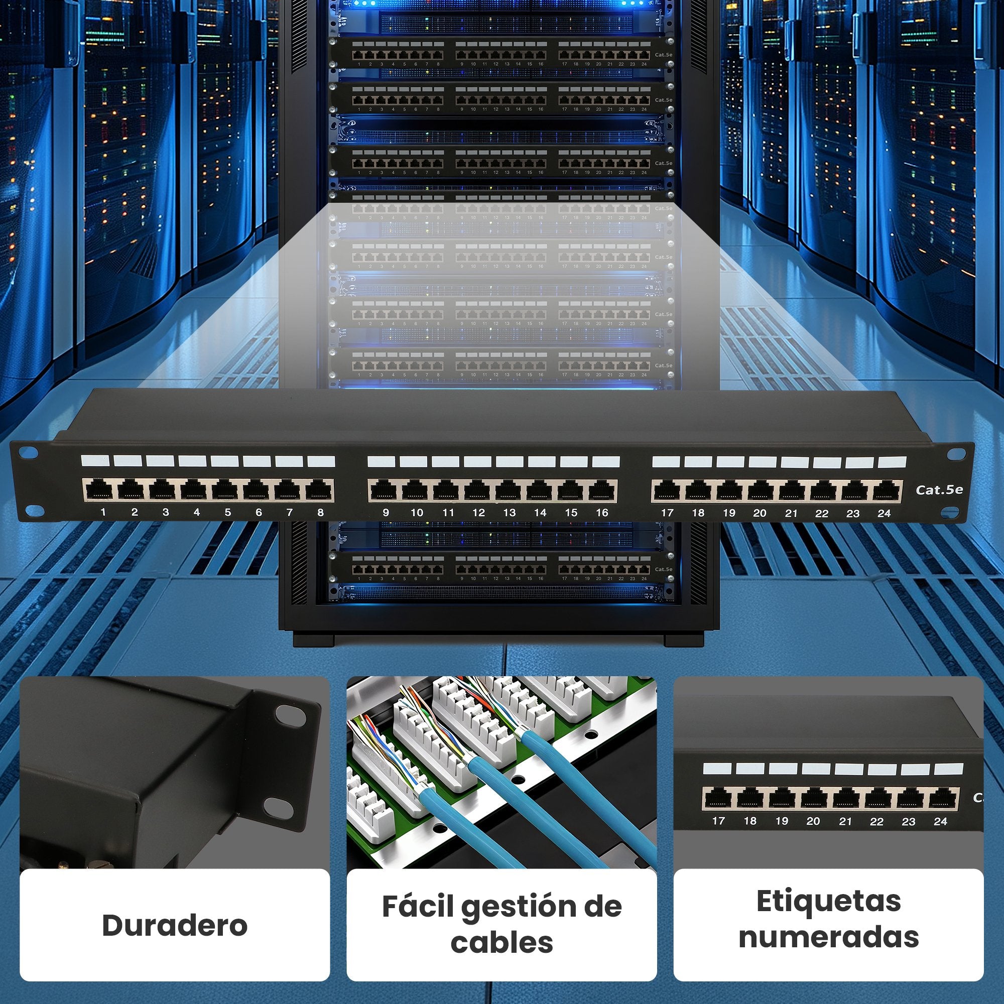 EAN 5902560369823 - Extralink EX.9823 panel de parcheo 1U imagen 19