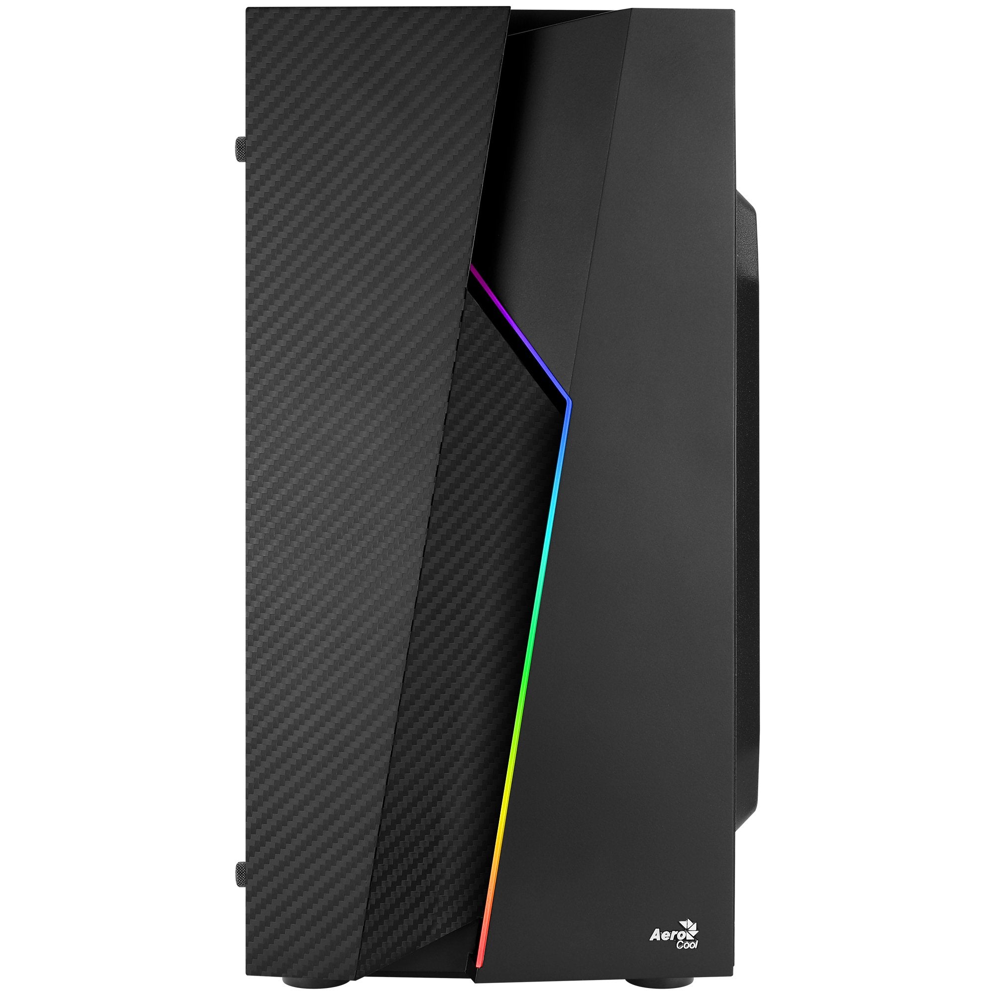 Caja Pc Aerocool Minitorre Bolt Mini Usb 3.0 / Usb 2.0 Audio/Microfono Soporta Gpu Hasta 158mm Lateral Transparente Micro/Mini Itx