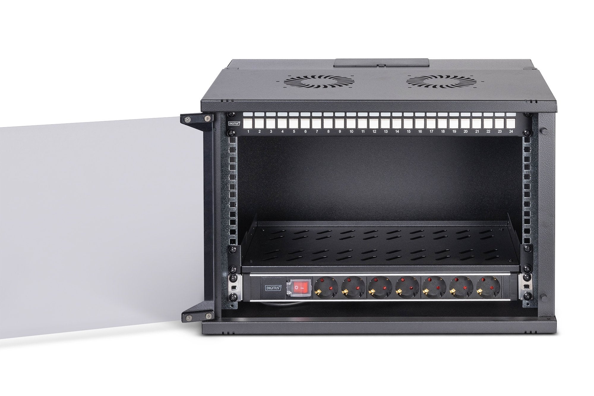 EAN 4016032499640 - Digitus DN-49203-SET armario rack Bastidor de pared Negro imagen 3