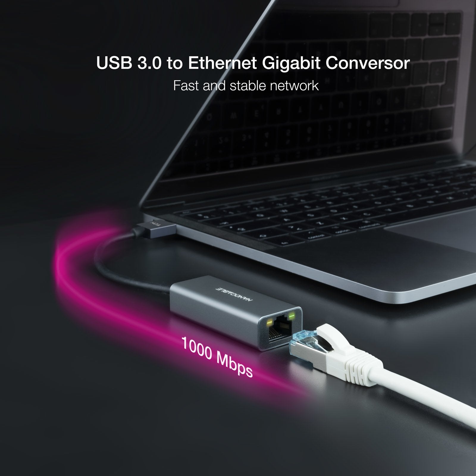 EAN 8433281011441 - Nanocable 10.03.0405 adaptador y tarjeta de red 1000 Mbit/s imagen 3