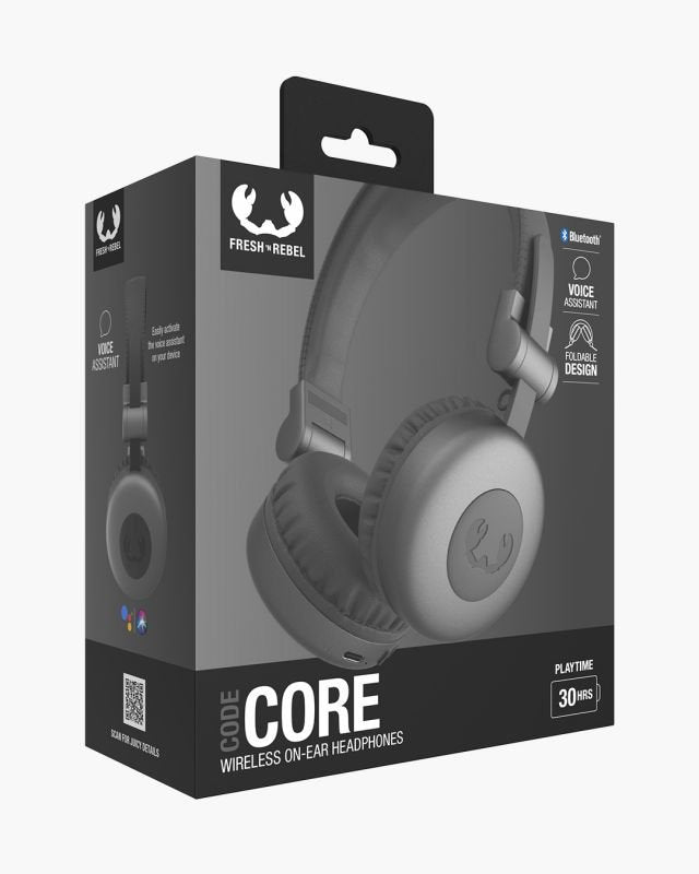 EAN 8720249805953 - Fresh 'n Rebel Code Core Auriculares Inalámbrico Diadema Llamadas/Música USB Tipo C Bluetooth Gris imagen 8