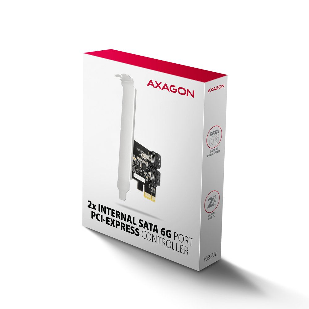 EAN 8595247907745 - Axagon PCES-SJ2 tarjeta y adaptador de interfaz Interno SATA imagen 6