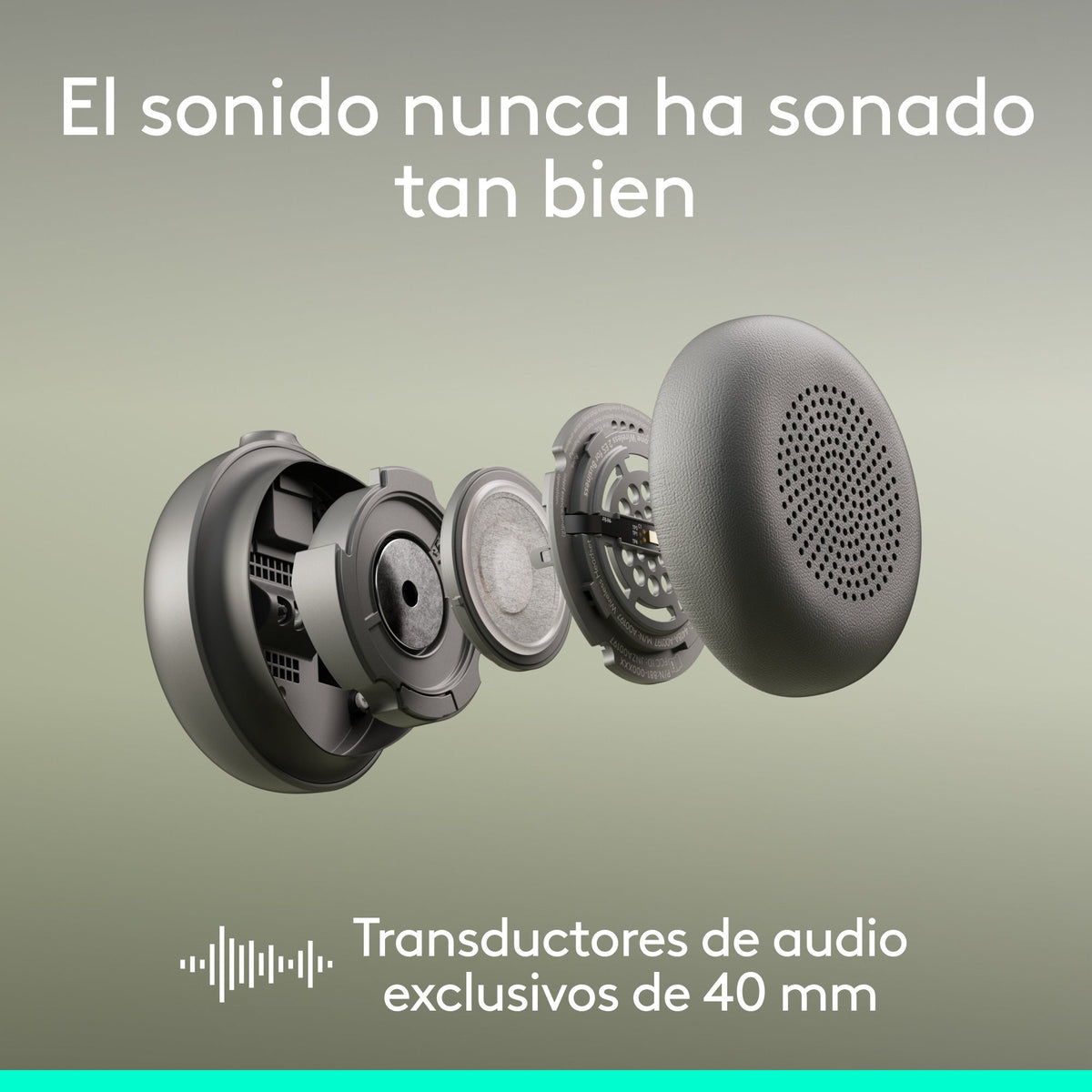 Auriculares Logitech Zone Wireless 2 Inalámbricos Bluetooth Con Cancelación De Ruido Rosa