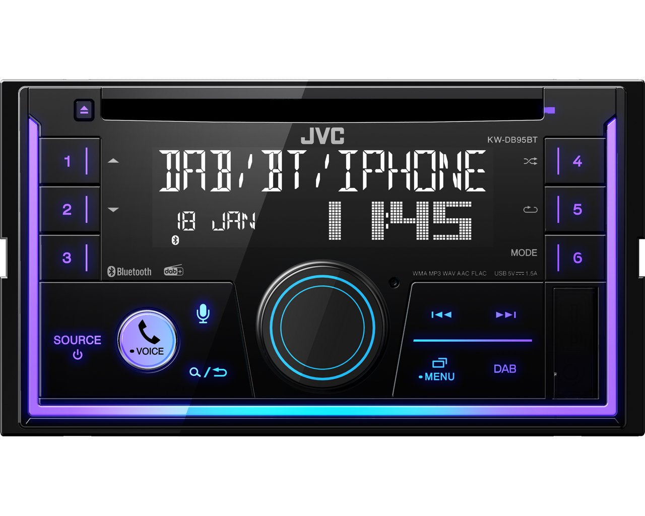 Radio Coche Jvc Kw-Db95bt