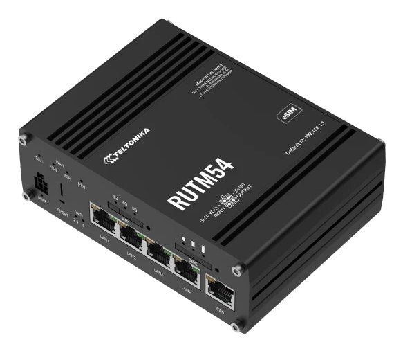 Teltonika · Router · Rutm54 · Dual 5g Esim Telit Router